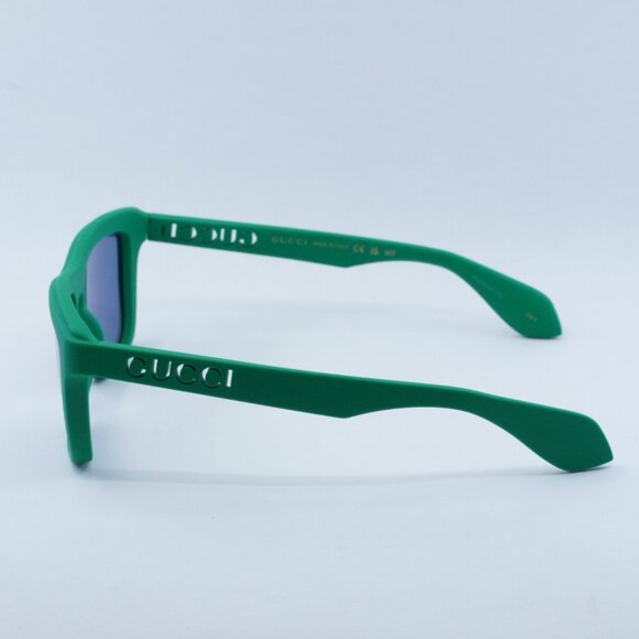 Gucci GG1571S 004 Square Sunglasses - Green/Blue Multicolor - Picture 7 of 11
